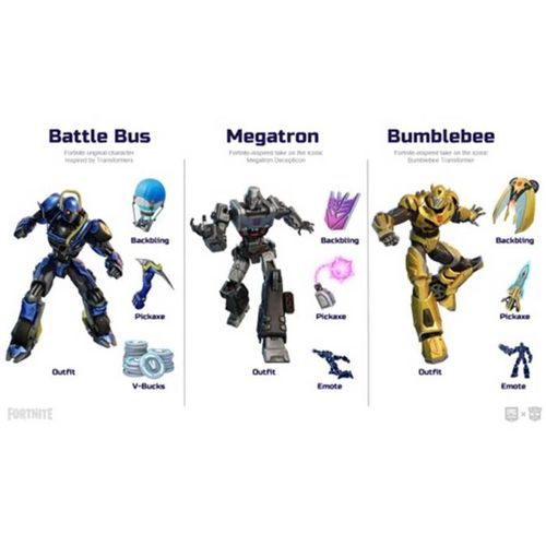 PS5 FORTNITE TRANSFORMERS PACK  סוני