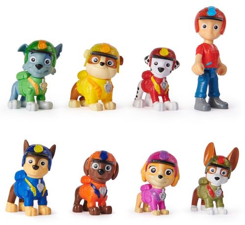 ג'ונגל פאפס: מארז 8 דמויות יחידת החילוץ הכולל בובת ריידר ייחודית