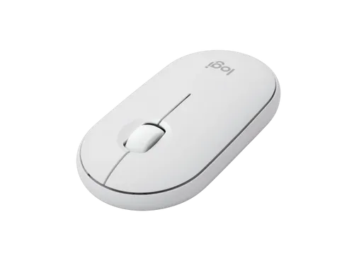 עכבר אלחוטי לבן  Logitech PEBBLE 2 M350S