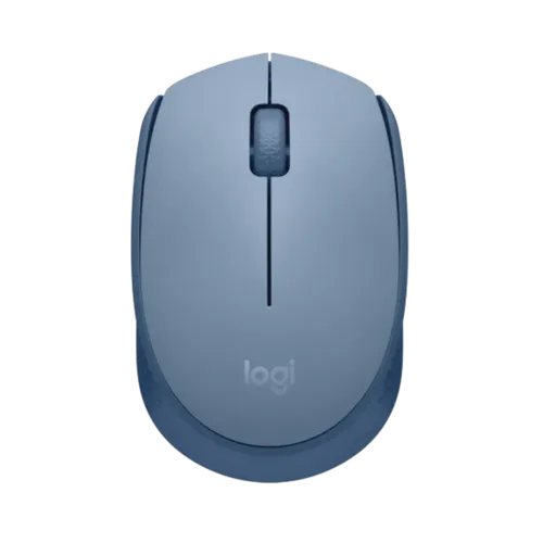 עכבר אלחוטי כחול  Logitech M171 Wireless Mouse-BLUEGREY