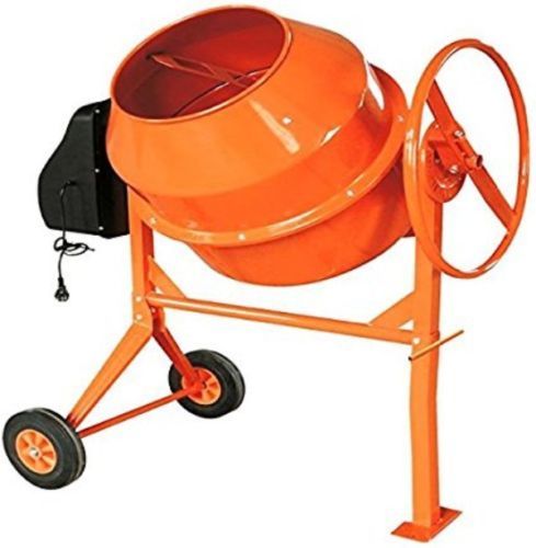 מערבל בטון חשמלי 190 ליטר 950W מנוע נחושת עובי פח 2מ