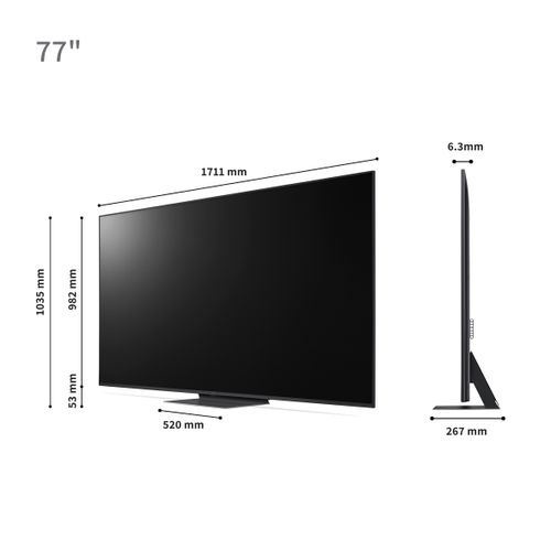 מסך טלויזיה - LG OLED83C36LC‎ Evo