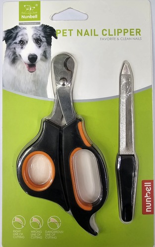 מספריים לציפורניים עם פצירה NUNBELL