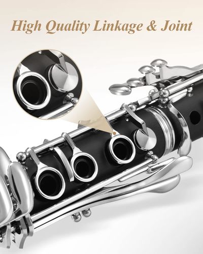 קלרינט איכותי למתחילים ומתקדמים ECL300 כולל אביזרים נלווים מבית EASTAR