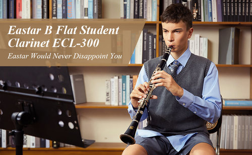קלרינט איכותי למתחילים ומתקדמים ECL300 כולל אביזרים נלווים מבית EASTAR