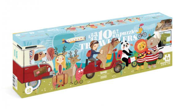 10 פאזלים המטיילים