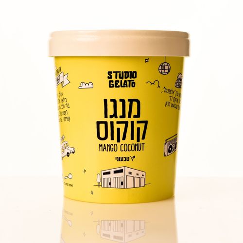 ג'לטו מנגו קוקוס דלי 500 סמ