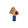 תושבת לקיר לחיצה לצינור מולטיגול