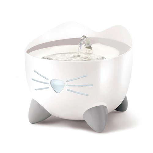 קט איט מזרקת מים פיקסי בצבע לבן לחתול 2.5 ליטר Cat it