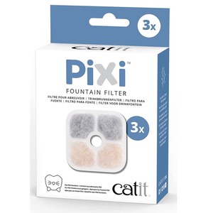 קט איט פילטר למזרקת מים פיקסי לחתול 3 יחידות Cat it