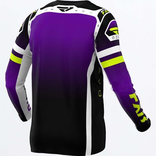 חליפת רכיבה FXR RACING REVO PRO סגול\לבן/צהוב