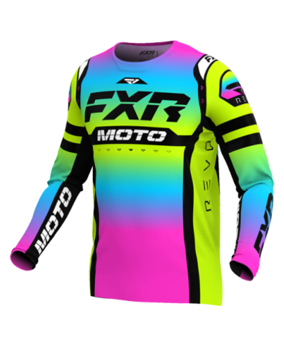 חליפת רכיבה FXR RACING REVO PRO ירוק/וורוד/שחור