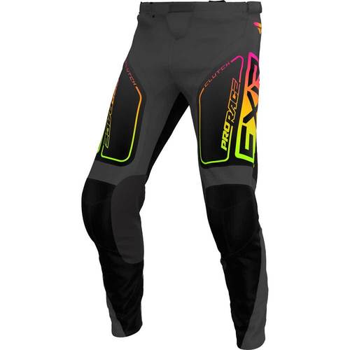 חליפת שטח לילדים - FXR Clutch KIDS 2024 MX Kit Combo Black/Sherbert שחור/צהוב 