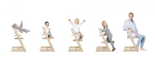 כסא אוכל טריפ טראפ - ירוק קרחון סטוקי + בייבי סט במתנה! 