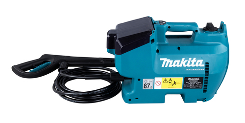 מכונת שטיפה בלחץ 2X18V נטען 55/30 BAR גוף במזוודה MAKITA DHW080ZK