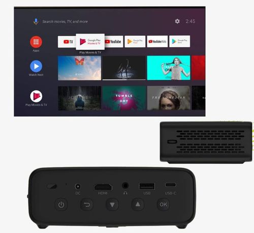 מקרן נייד כיס אלחוטי Philips PicoPix Micro2 TV