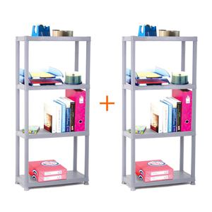 זוג כונניות פלסטיק 12" PRIMO - צבע אפור רהם - תוצרת ישראל 