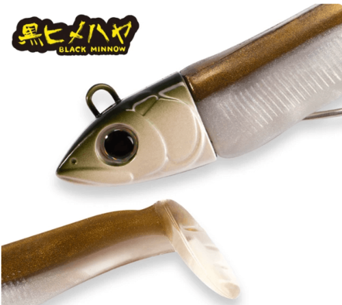 סט 7 גרם Hunthouse Black Minnow combo סיליקון שוחט הלוקוסים!