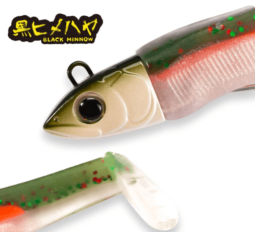 סט 12 גרם Hunthouse Black Minnow combo סיליקון שוחט הלוקוסים!