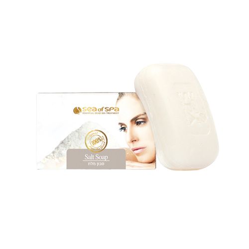 סי אוף ספא | סבון מלח | 125גרם | עשיר ב-27 מינרלים חיוניים מים המלח סי אוף ספא | Sea Of Spa