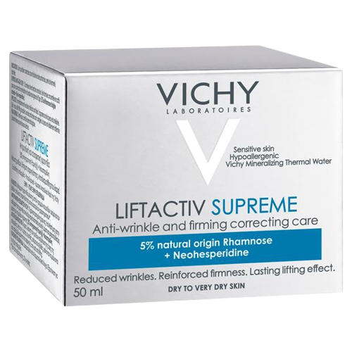 קרם פנים ליפטאקטיב סופרים | לעור יבש עד יבש מאד | מכיל 50 מ