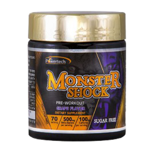 מונסטר שוק פרי וורקאאוט בטעם פירות פאוורטק 220 גרם Powertech פאוורטק | Powertech
