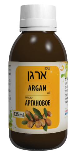שמן ארגן טבעי בכבישה קרה (מרוקאי) | ללא בישום | מכיל 125 מ