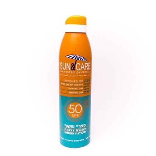ספריי שקוף SPF50 - מכיל 200 מ
