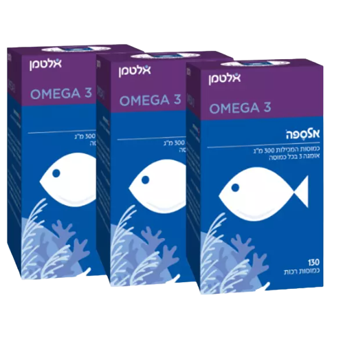 אומגה 3 אלספה 300 מ