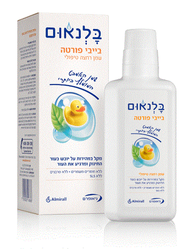 בלנאום בייבי פורטה שמן רחצה טיפולי - 500 מ