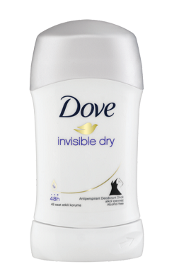 דאודורנט סטיק invisible dry - מכיל 50 גרם דוב | Dove