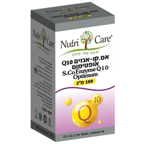 קו אנזים Q10 אופטימום נוטרי קר | 100 מ"ג | נוטרי קר | Nutri Care