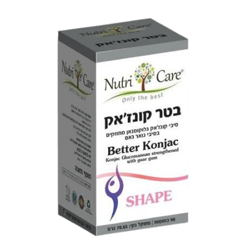 בטר קונג'אק | מכיל 90 כמוסות |  נוטרי קר | Nutri Care