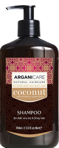 שמפו קוקוס לשיער יבש מאוד ופגום למראה חלק וזוהר - 400 מ