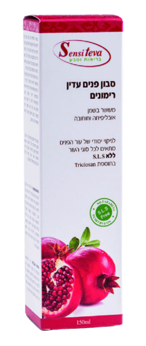 סבון פנים | רימונים | מכיל 150 מ