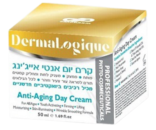 סדרת זהב אנטי אייג'ינג Dermalogique | קרם לילה + קרם יום + קרם עיניים |  דן פארם | Dan Pharm