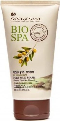 מסכת בוץ טבעי מועשרת בשמן זית | 150 מ