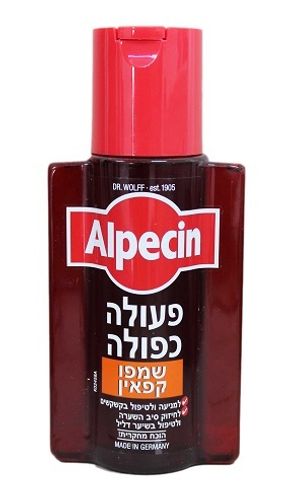 שמפו קפאין | פעולה כפולה | 200 מ