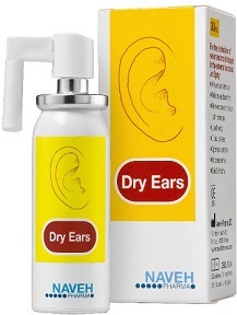DRY EARS | לייבוש האוזן | מכיל 30 מ"ל | לאחר רחצה / שחייה |  נוה פארמה | NavehPharma