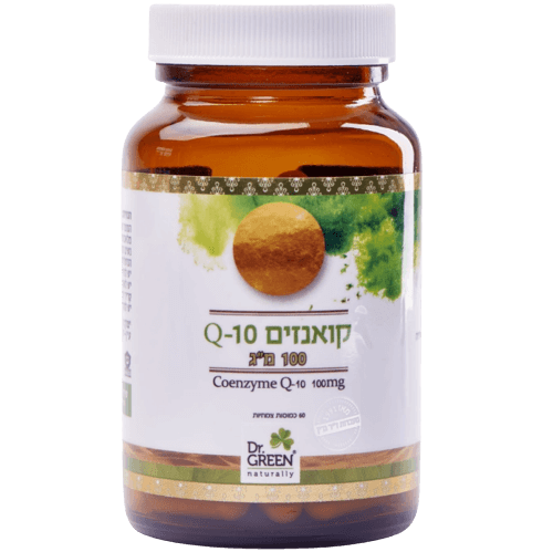 קואנזים Q-10 | 60 כמוסות צמחיות עם קואנזים Q10 דר. גרין | Dr. Green