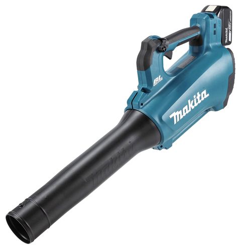 מפוח נטען בראשלס עם סוללה 4 אמפר ומטען מהיר - MAKITA DUB184Z/XBU03Z 18V BL 