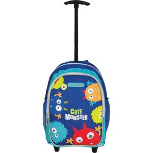 תיק גן טרולי / גב עם 2 מחזיקי בקבוקים בצדדים - מפלצות