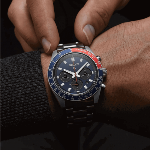 שעון SEIKO כרונוגרף לגבר 41 ממ