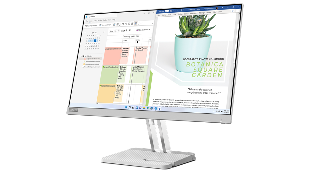 מסך מחשב 67AAKAC3IS IP monitor L24e-40 23.8 Lenovo לנובו