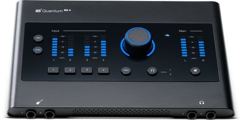 זוית נוספת PreSonus Quantum ES 4 USB-C Audio Interface