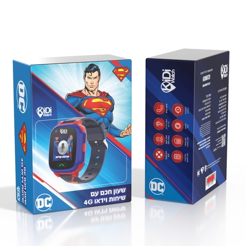 שעון חכם kidi friends SUPERMAN