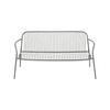 ספסל גן אפור עם ידיות YUA WIRE Lounge Sofa