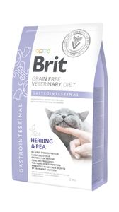 מזון רפואי בריט גסטרואינטסטינל לחתולים 2 ק"ג Brit Veterinary GASTROINTESTINAL