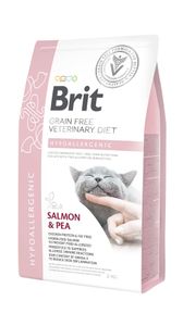 מזון רפואי בריט היפואלרגני לחתולים 2 ק"ג Brit Veterinary HYPOALLERGENIC