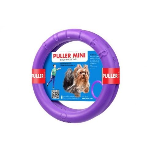 צעצוע לכלב קטן פולר מיני זוג טבעות Puller